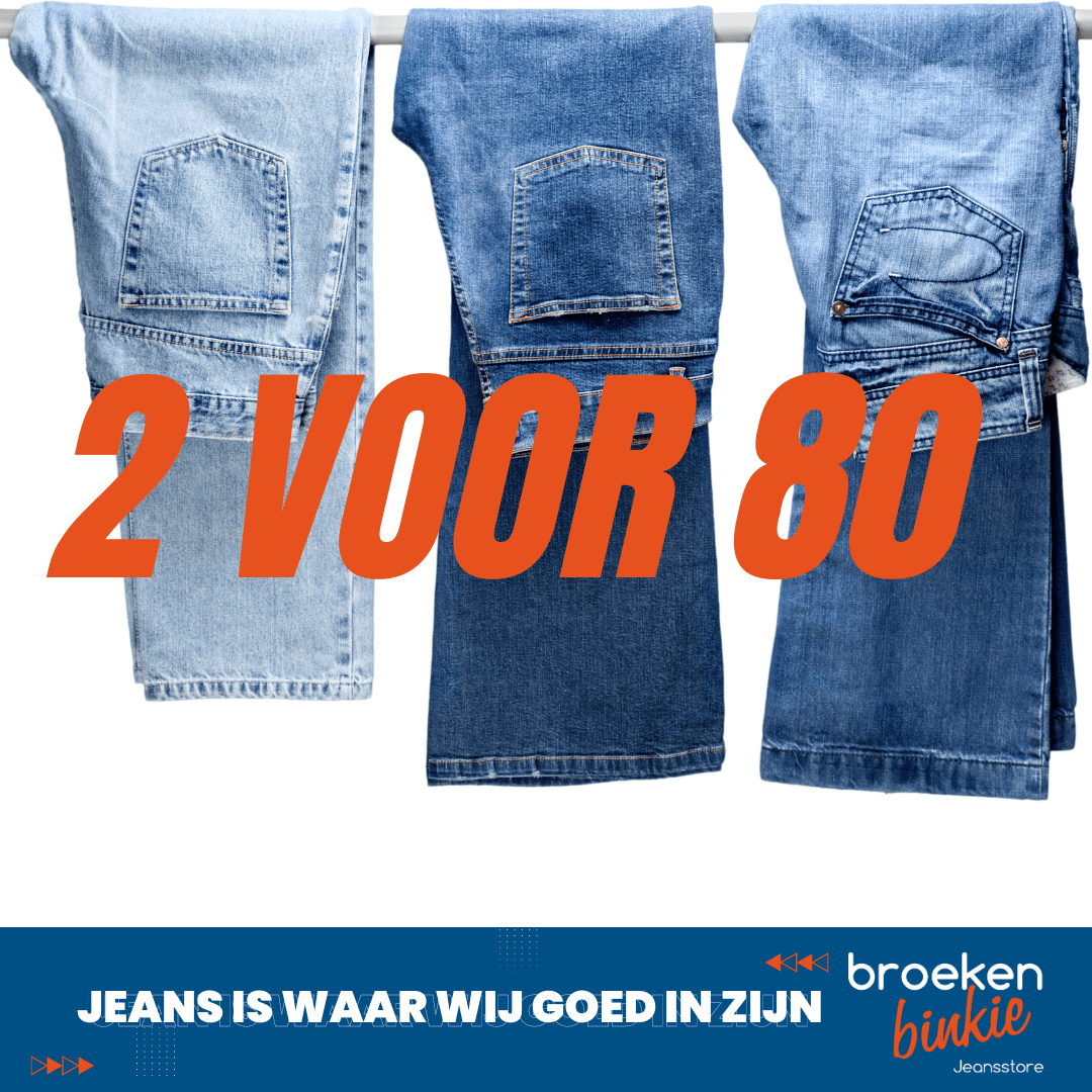 2 voor 80 euro