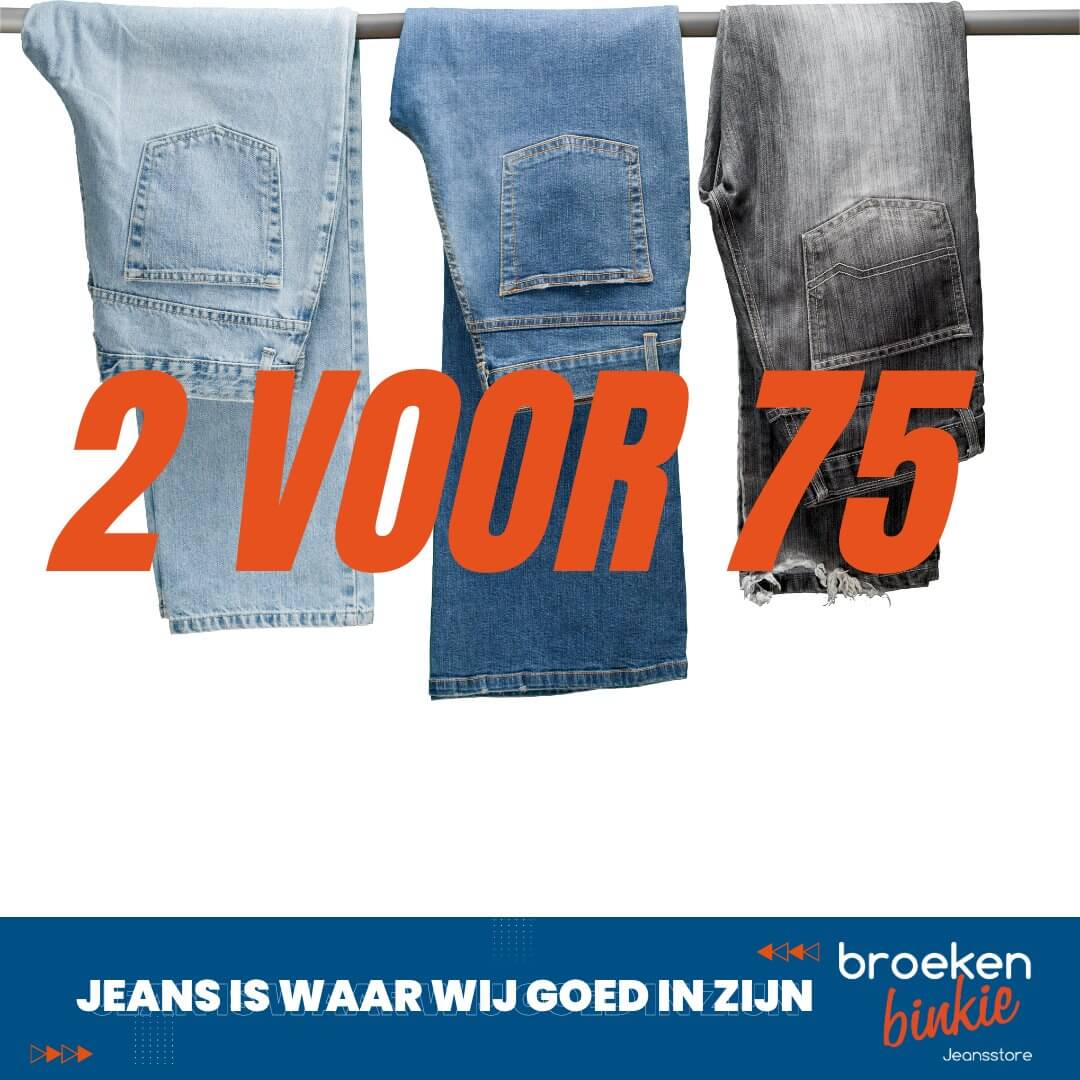 2 voor 75 euro
