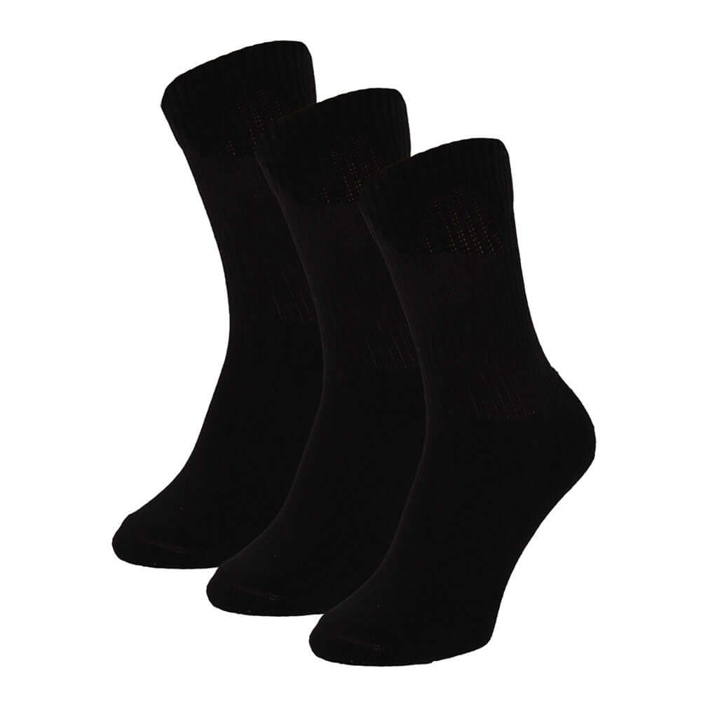 Apollo Basic Sport Socks 3-pack Hoog Wit