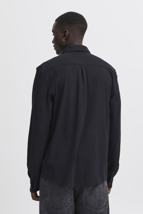 BHALO Jersey Shirt NOOS heren zwart – achterzijde