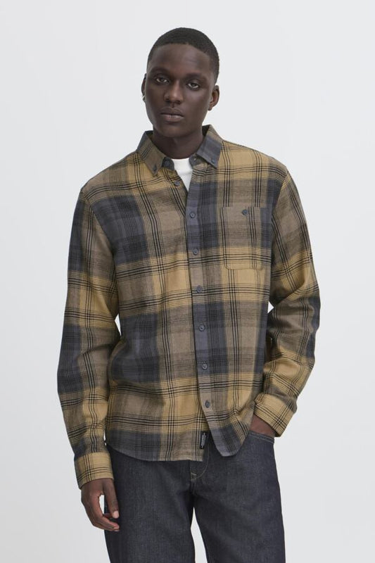 BHDAC shirt heren grijs Iron Gate – voorzijde