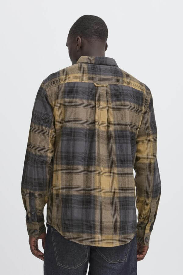 BHDAC shirt heren grijs – achterzijde