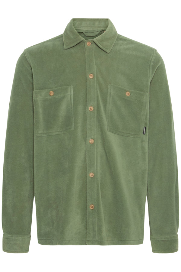 BHDIRK overshirt heren groen Laurel Wreath β voorzijde