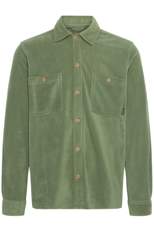BHDIRK overshirt heren groen Laurel Wreath – voorzijde