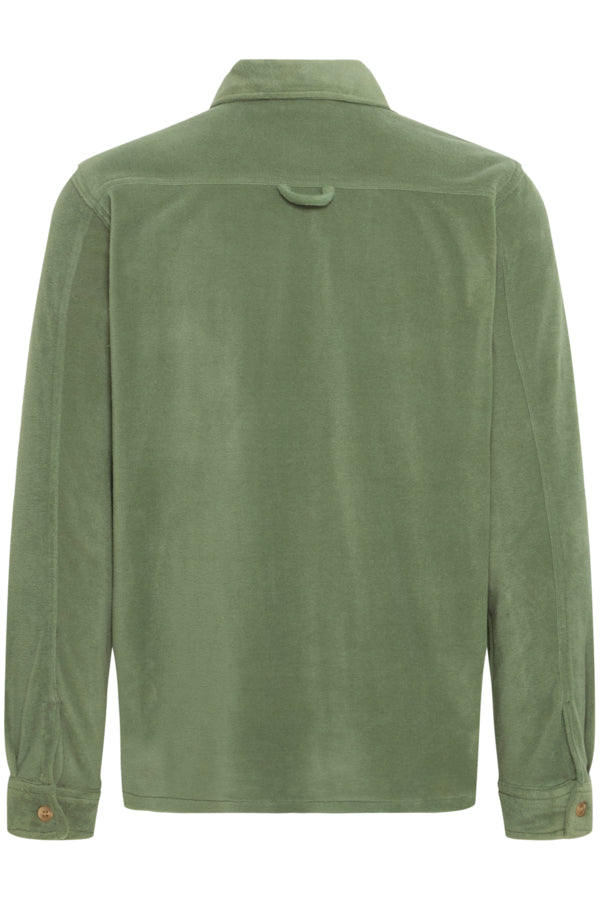 BHDIRK overshirt heren groen β achterzijde