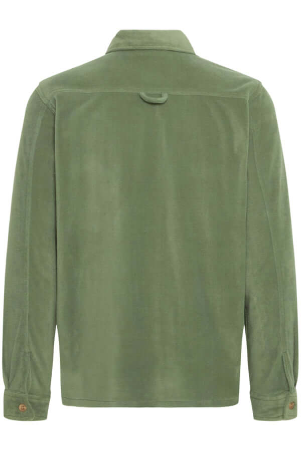 BHDIRK overshirt heren groen β achterzijde