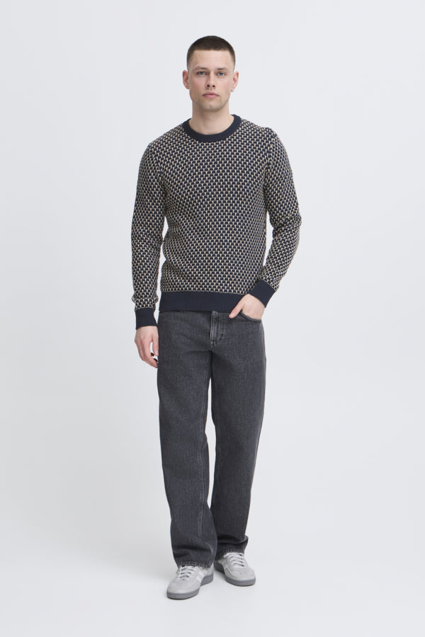 BHDONG crew heren Salute – voorzijde model
