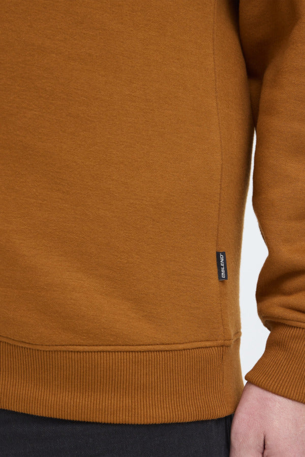 Blend BB Sweatshirt Grote Maten Bruin Caramel Café 20718940