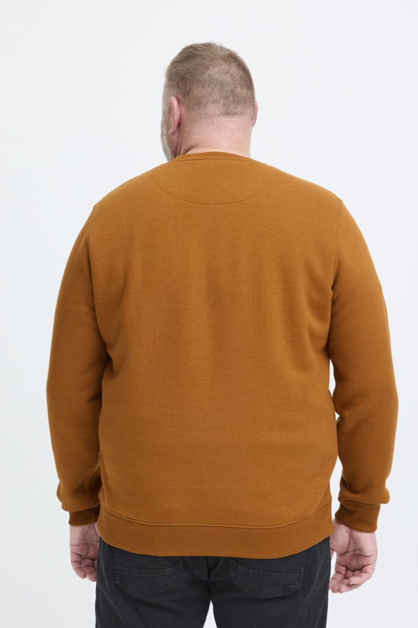 Blend BB Sweatshirt Grote Maten Bruin Caramel Café 20718940
