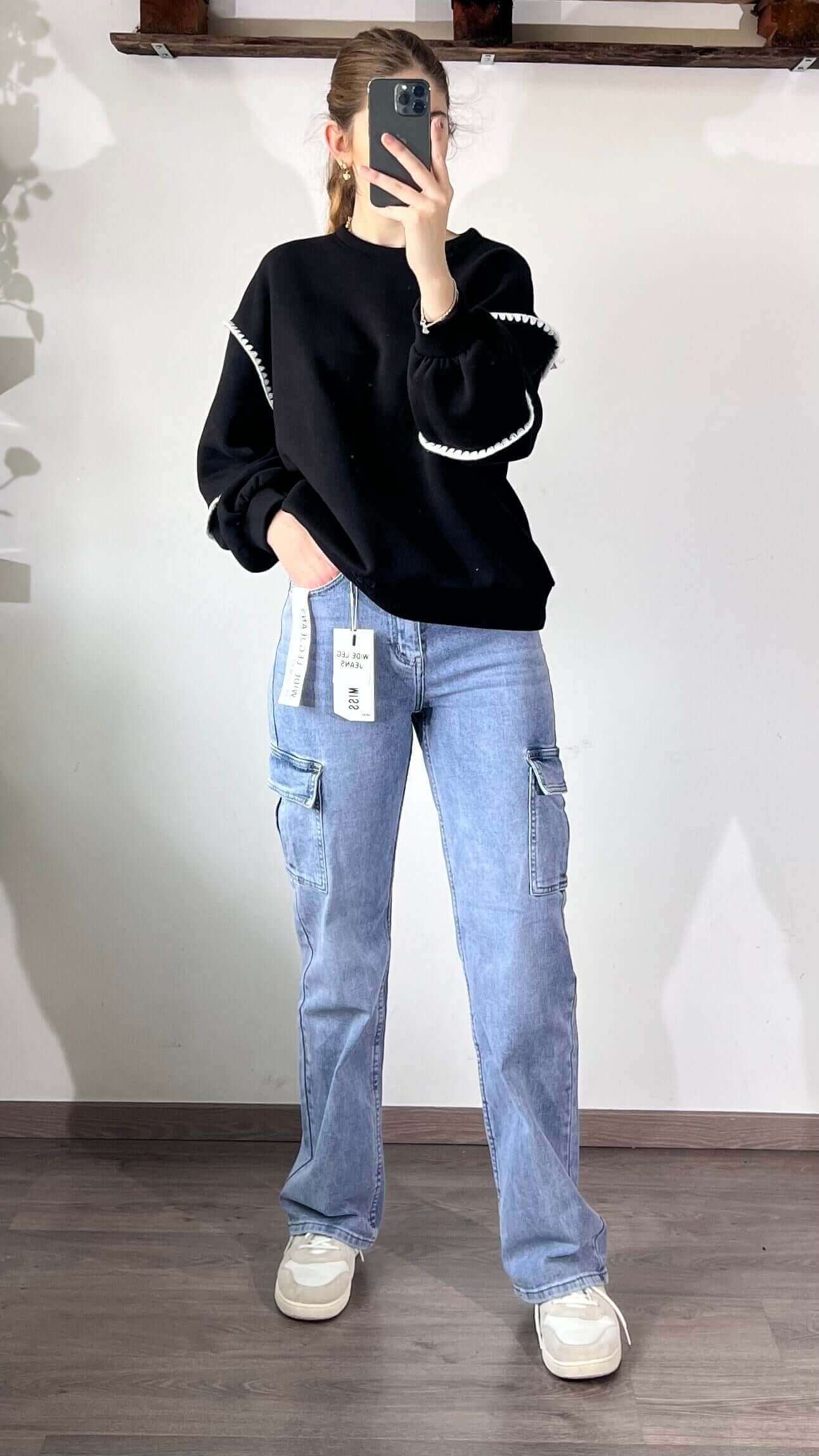 Hello Miss Cargo Jeans HM6330-1