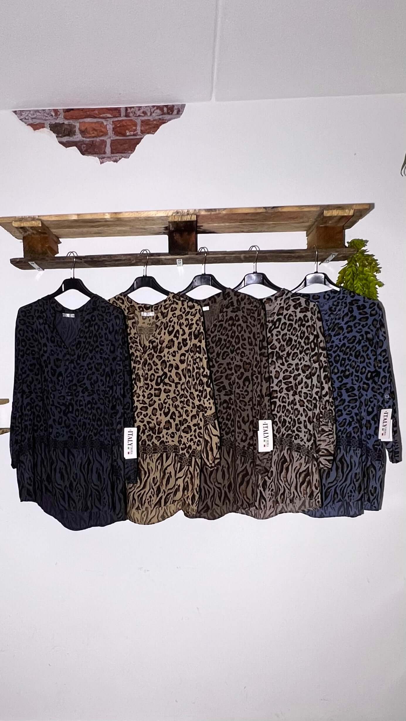 Blouse dieren print
