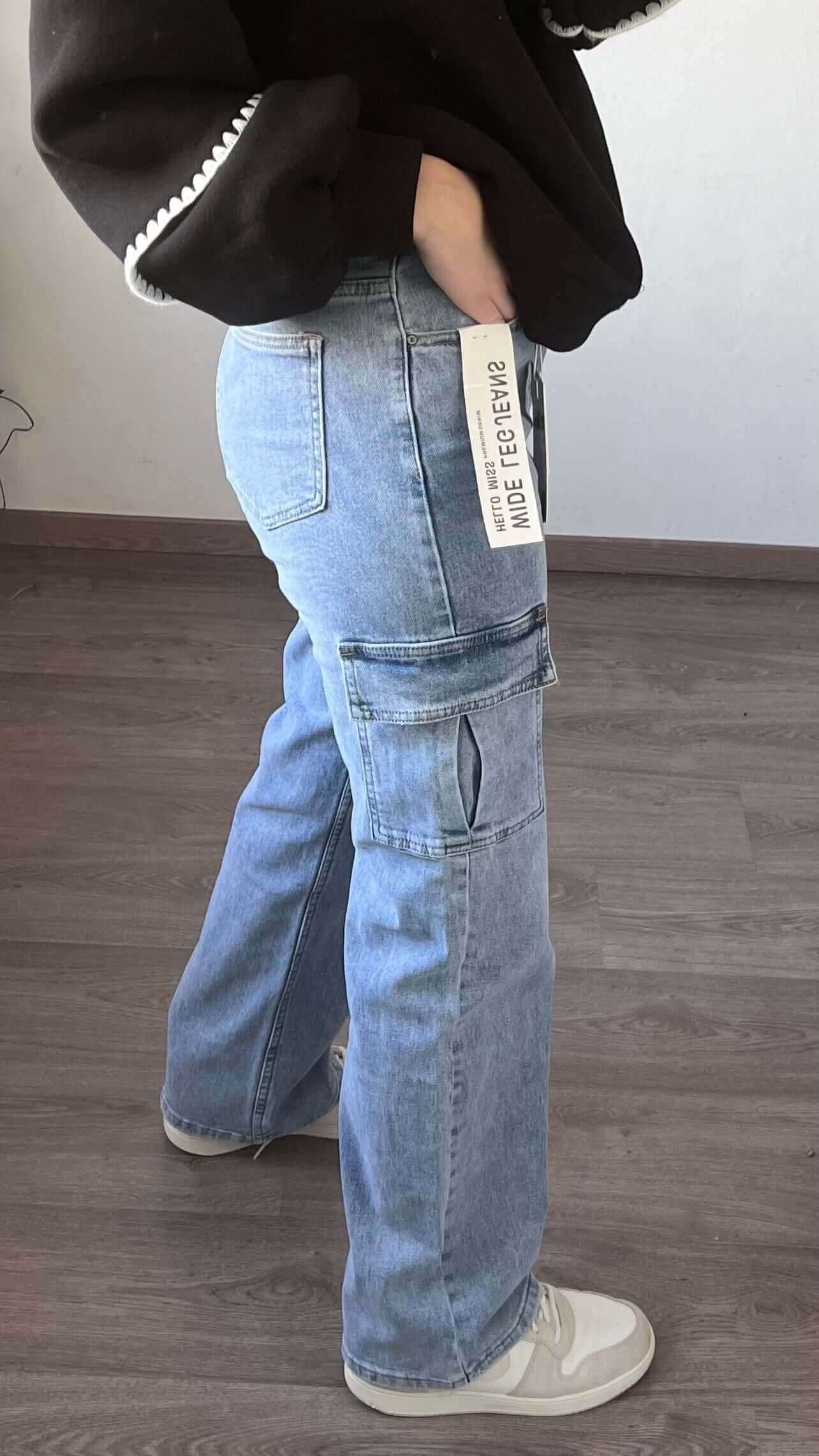 Hello Miss Cargo Jeans HM6330-1