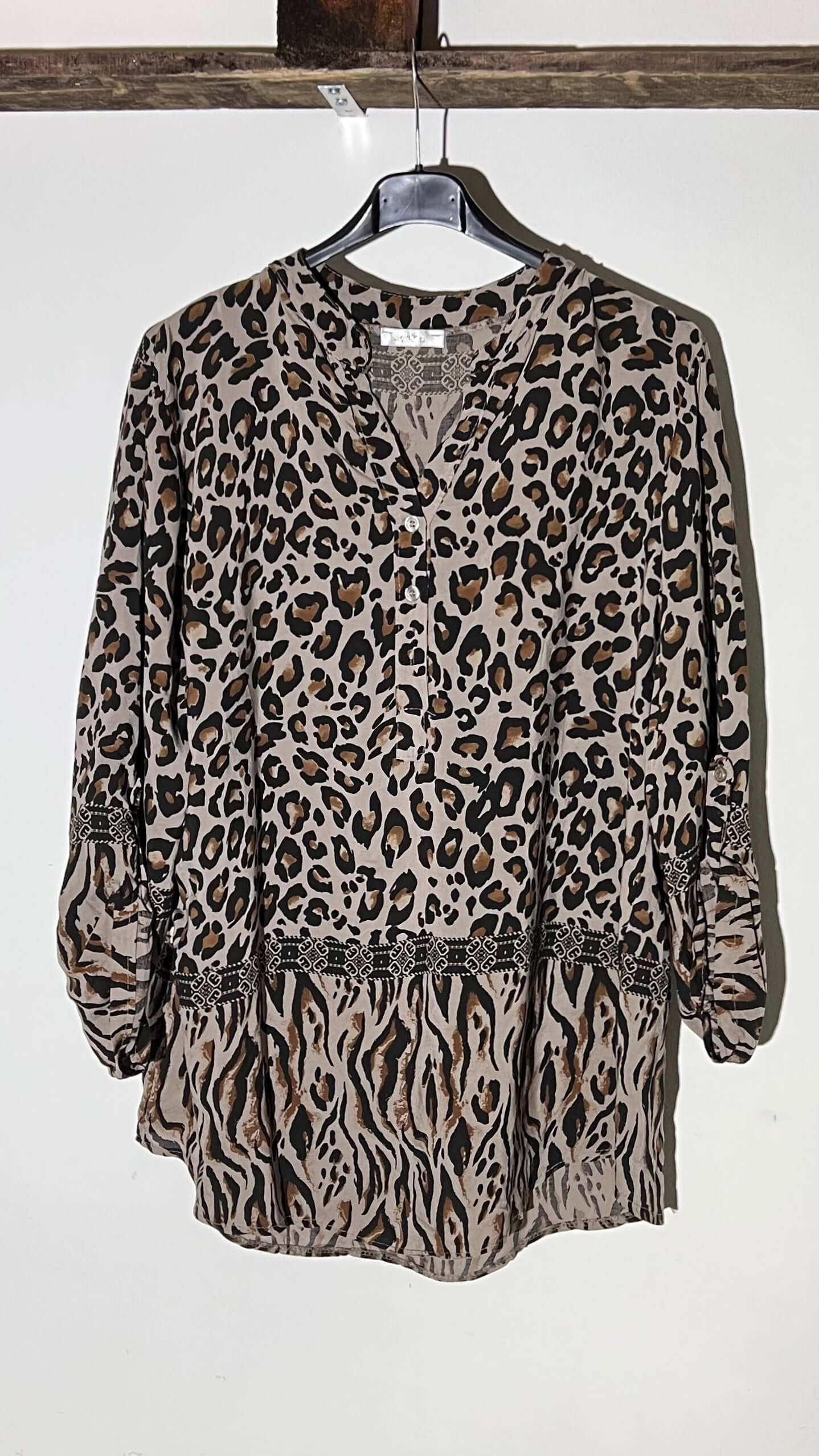 Blouse dieren print