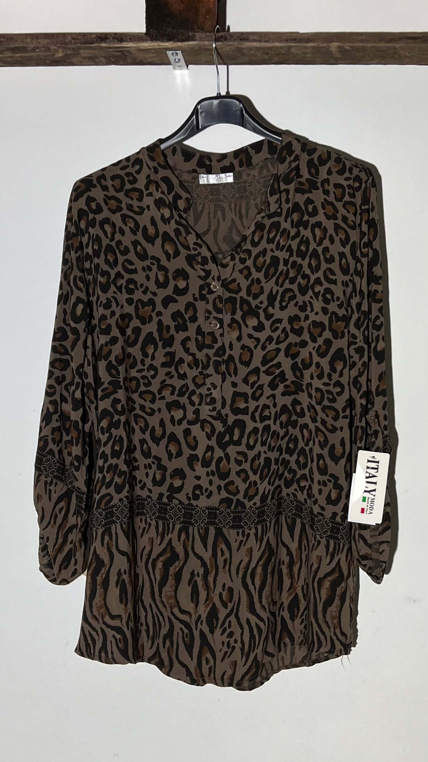 Blouse dieren print