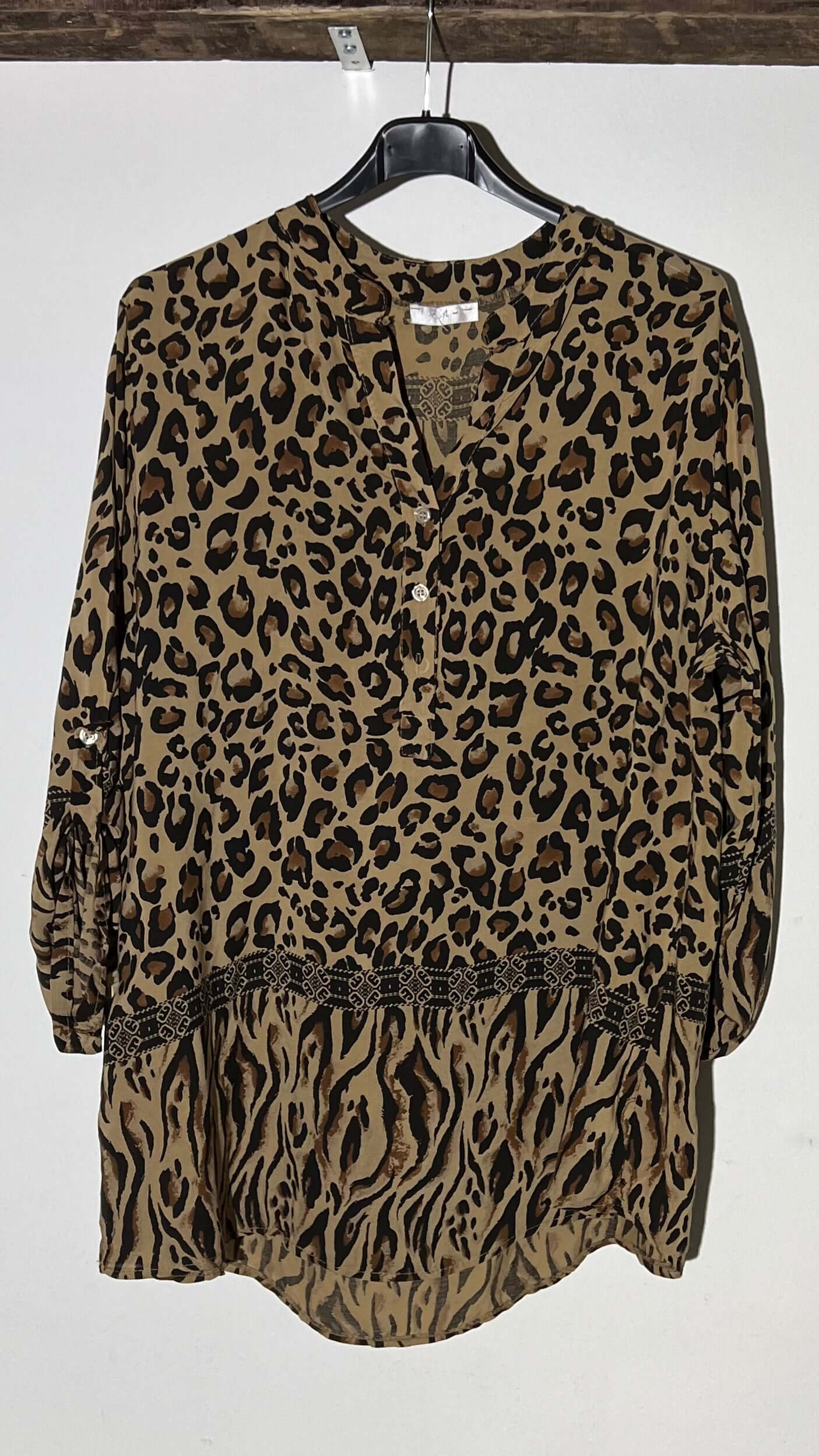  Blouse dieren print