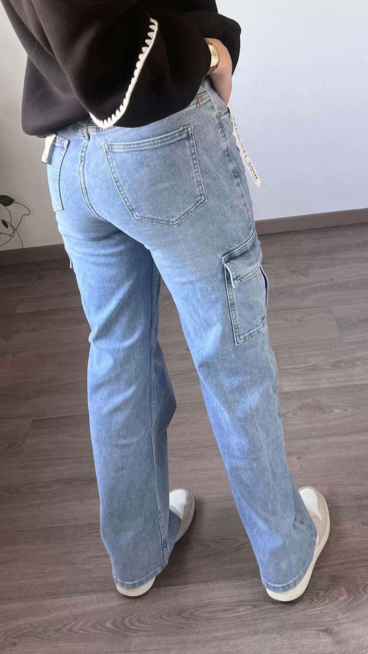 Hello Miss Cargo Jeans HM6330-1