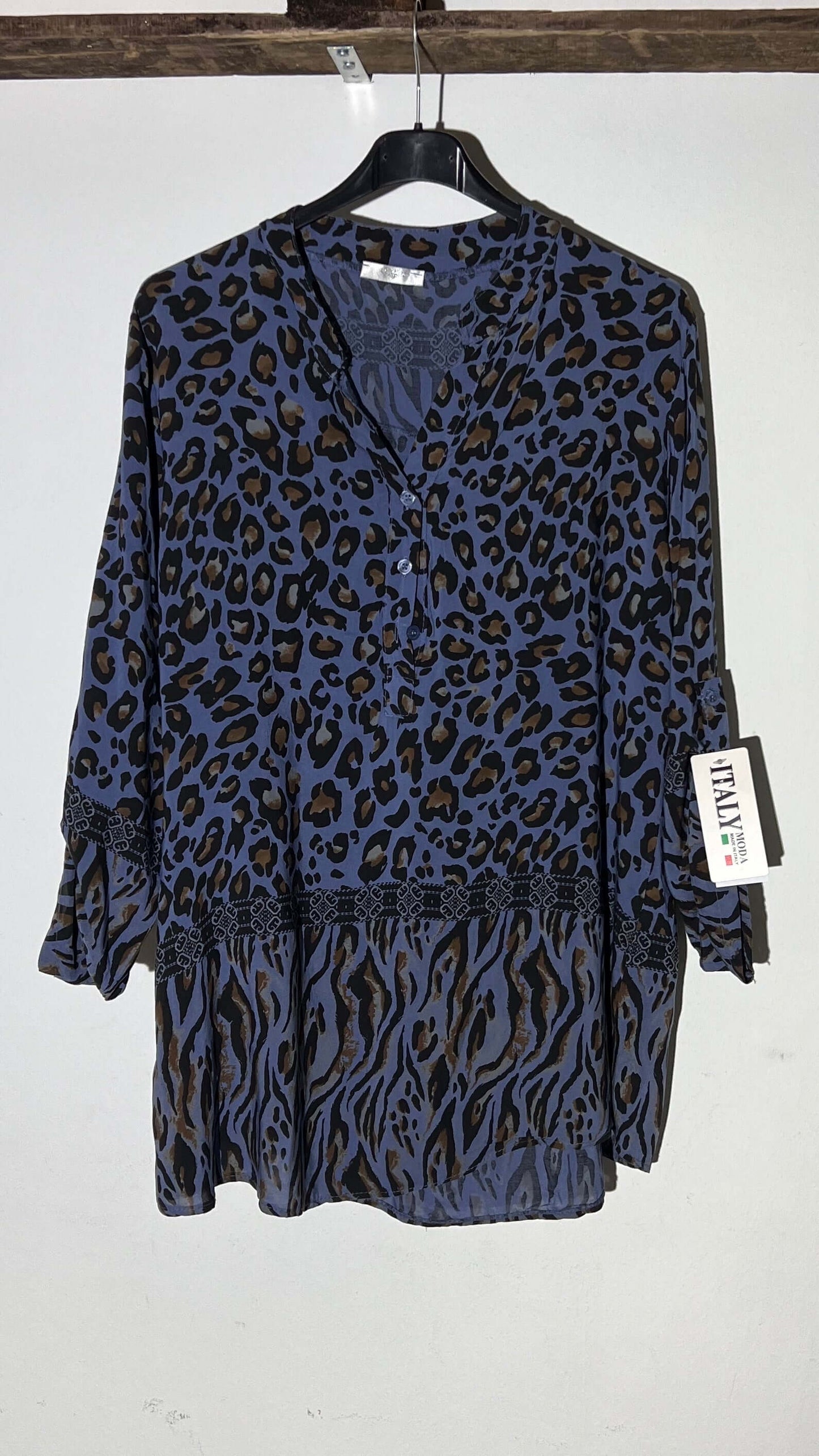 Blouse dieren print