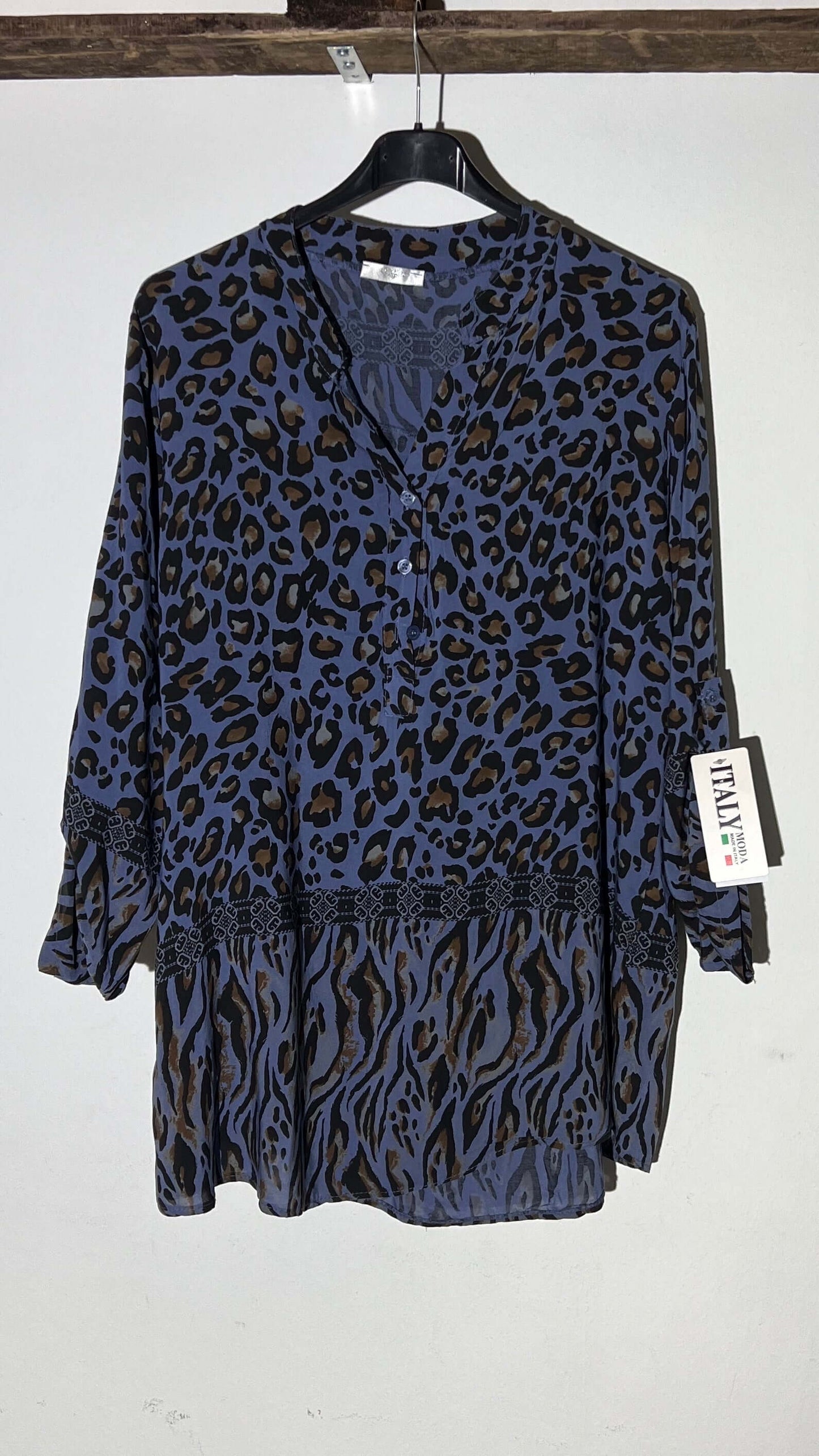  Blouse dieren print