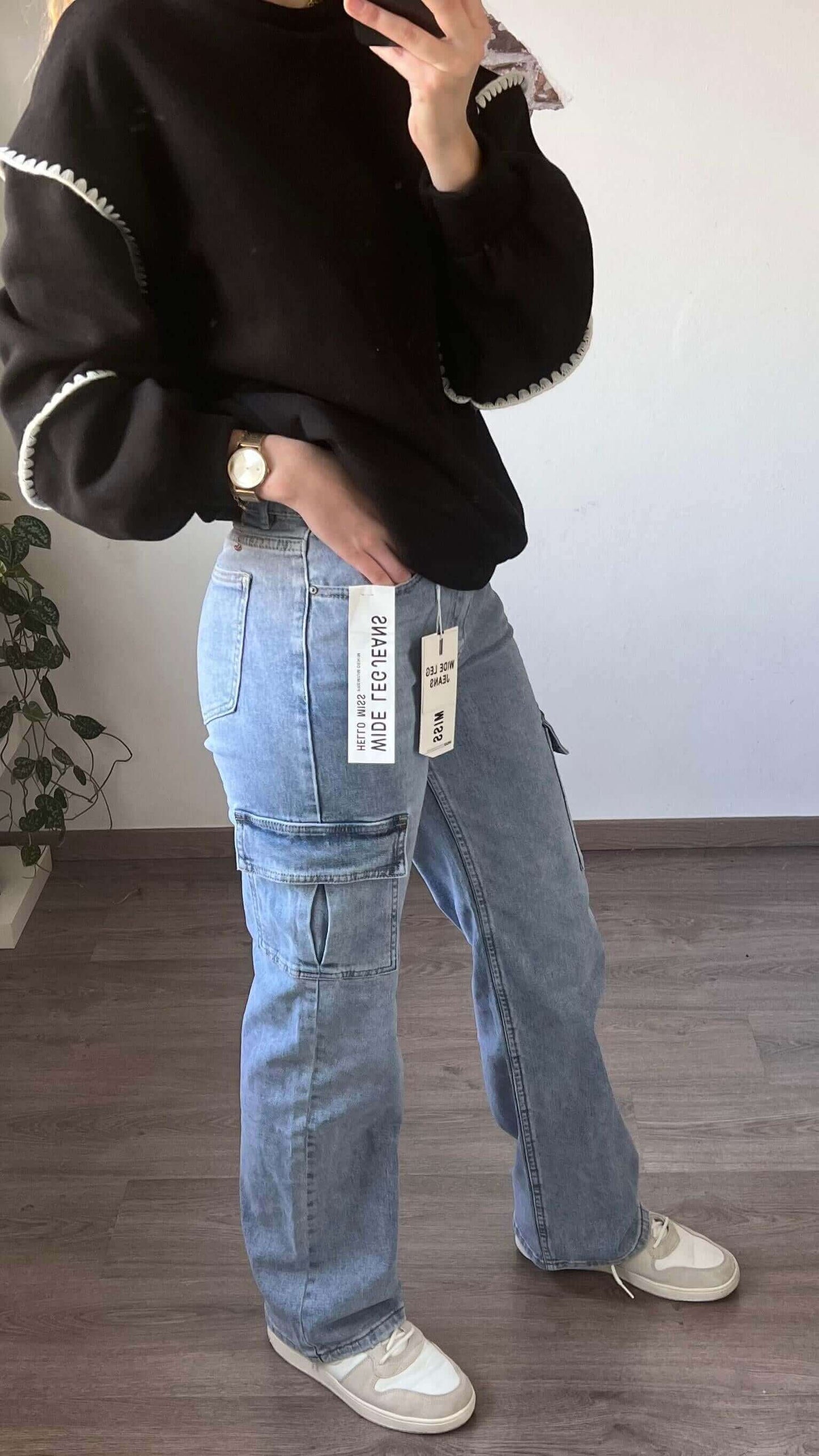 Hello Miss Cargo Jeans HM6330-1