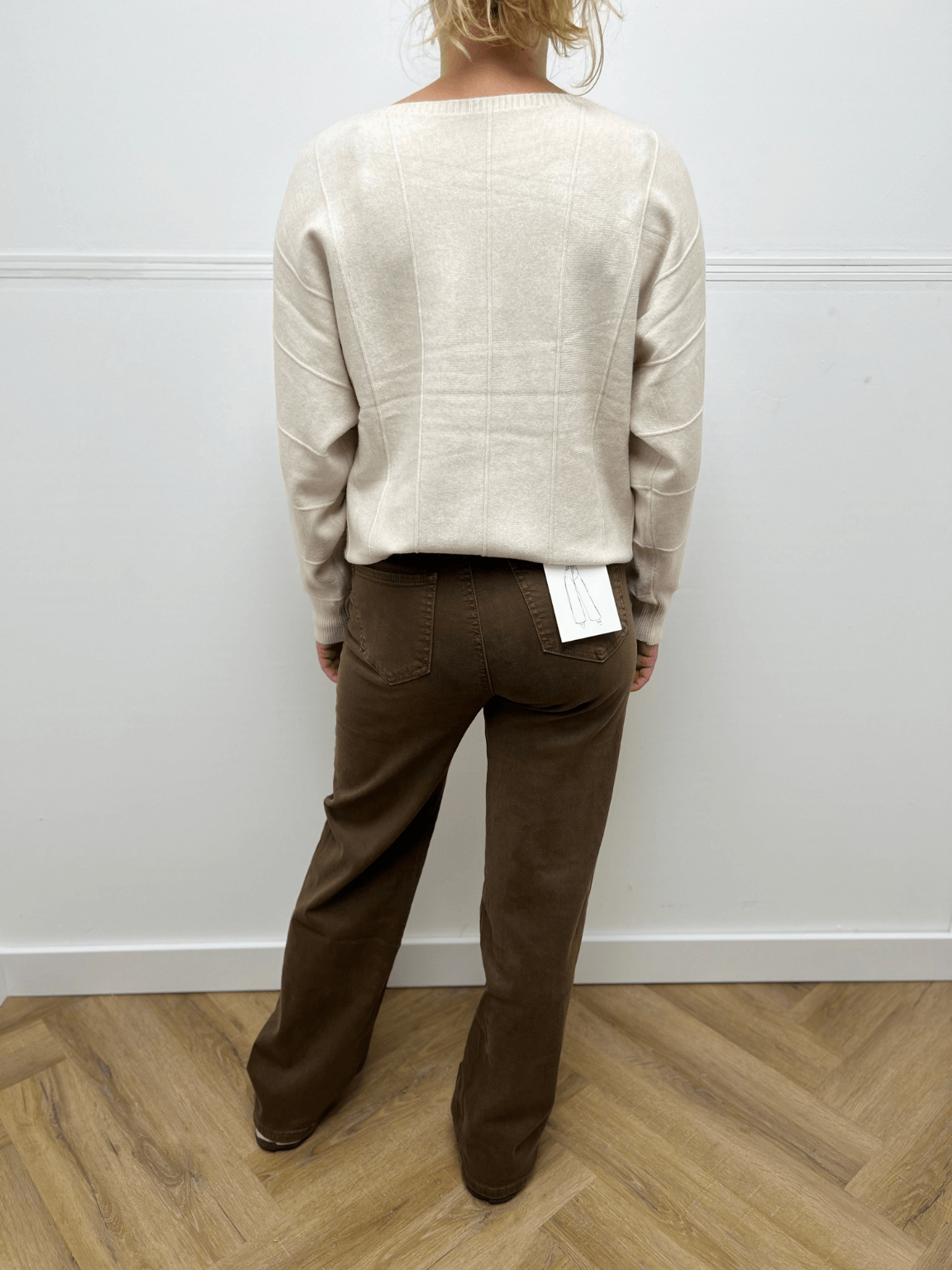 Goodies Wide Leg Jeans Bruin