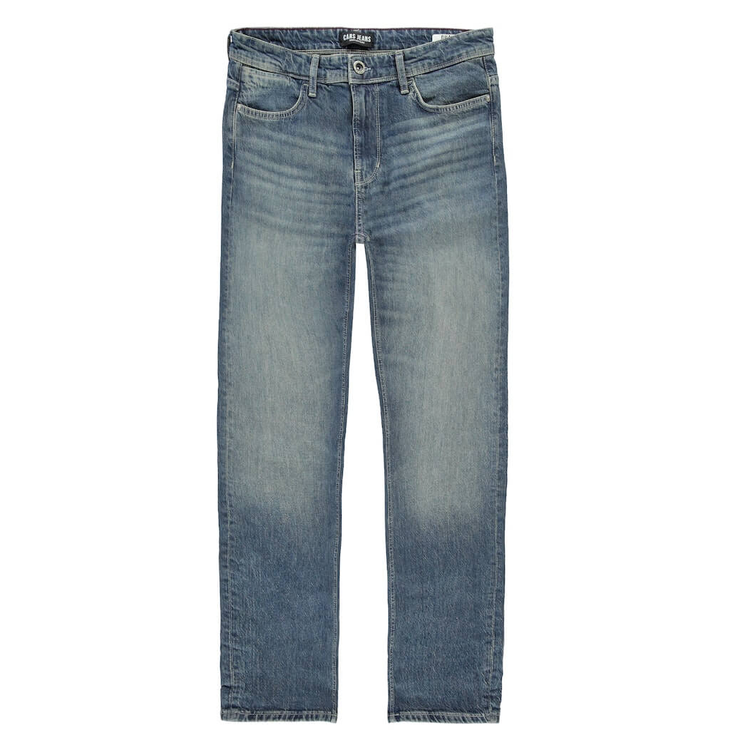 Cars Jeans Guard Dirty Used 7562704, loose fit, blauwe jeans, 5-pocket model, ideaal voor dagelijks gebruik.