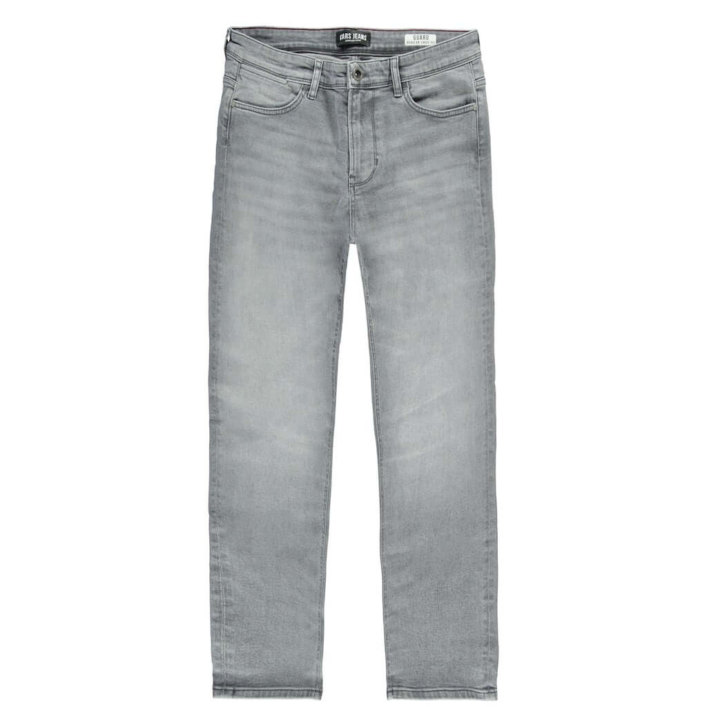 Cars Jeans Guard grijze loose fit jeans met 5-pocket model en YKK ritssluiting.