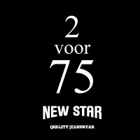 New Star Jeans Heren 2 voor 75,00