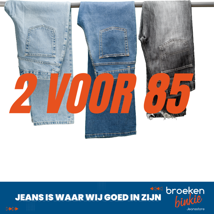 2 voor 85 euro