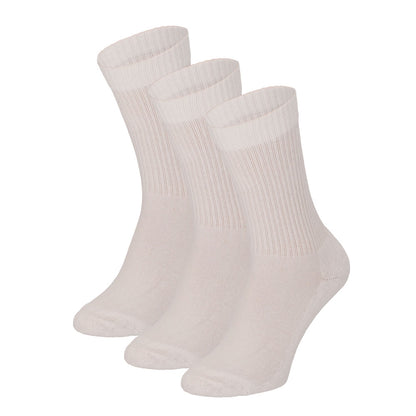 Apollo Basic Sport Socks 3-pack Hoog Wit