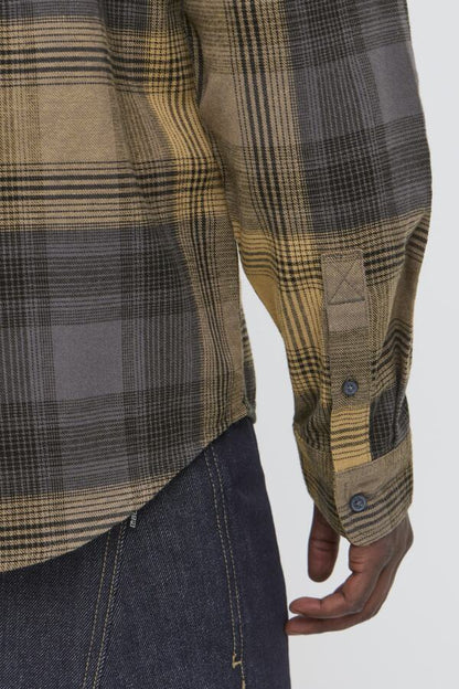 BHDAC shirt heren grijs – achterzijde detail
