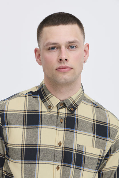 Blend He overshirt heren Salute – voorzijde close up