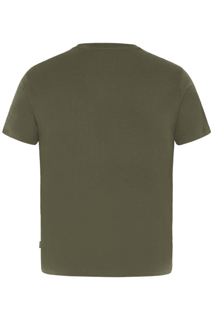 BHKIMAN tee heren grote maten Forest Night – achterzijde basic