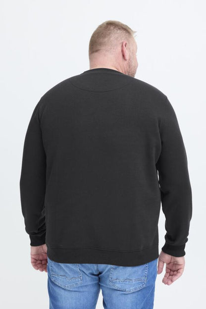 Blend BB sweatshirt grote maten zwart – achterzijde model