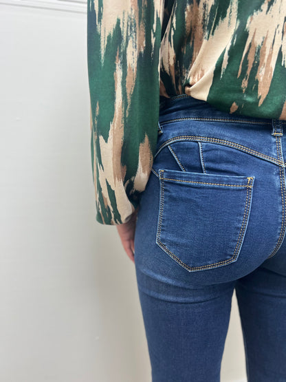 Toxik  Skinny Jeans dark used L1700-J#