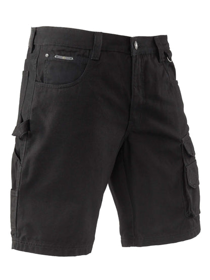 Brams Paris Ruben black shorts, 4.359E53 900, 65% cotton 35% polyester, sizes 29 to 42 inch, with YKK zipper.