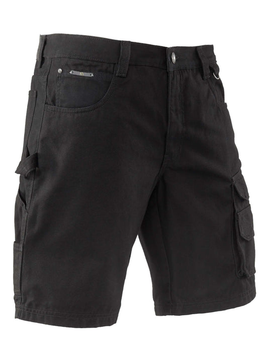 Brams Paris Ruben black shorts, 4.359E53 900, 65% cotton 35% polyester, sizes 29 to 42 inch, with YKK zipper.