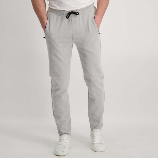 Cars Jeans Grope Stone Grey joggingbroek met slim fit pasvorm, geschikt voor casual en sportieve outfits.