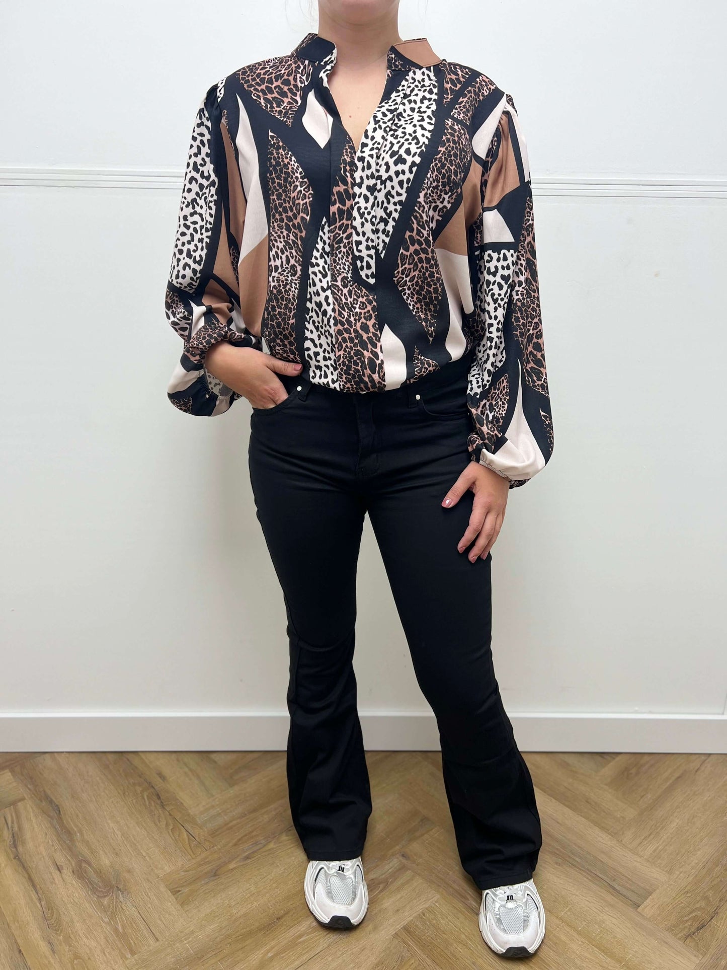 Goodies Flared Jeans Zwart