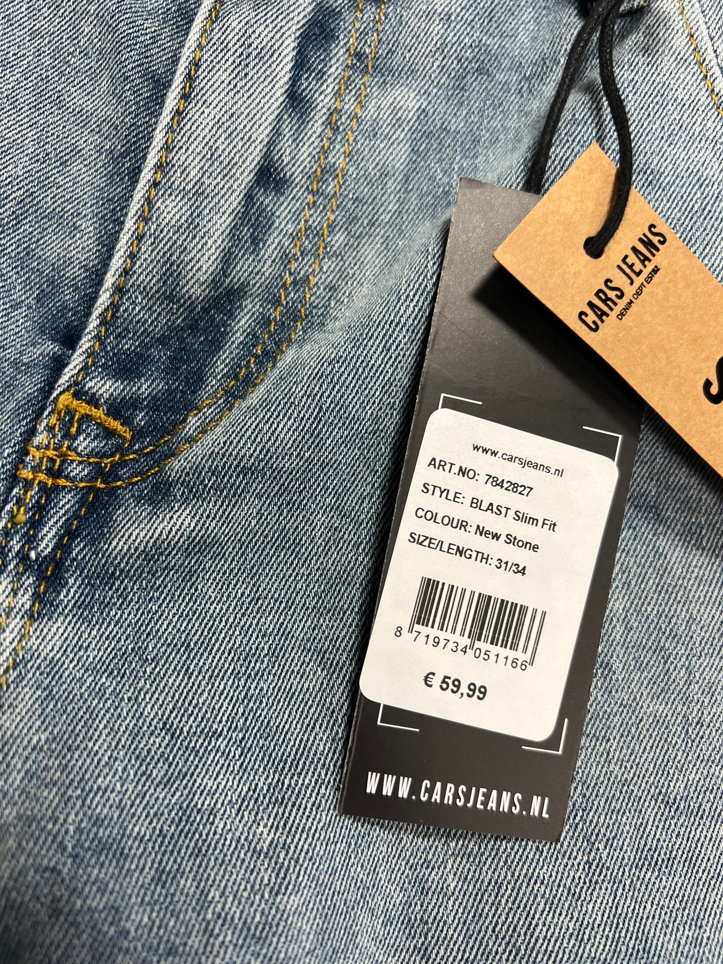 Cars Jeans Blast New Stone 7842827