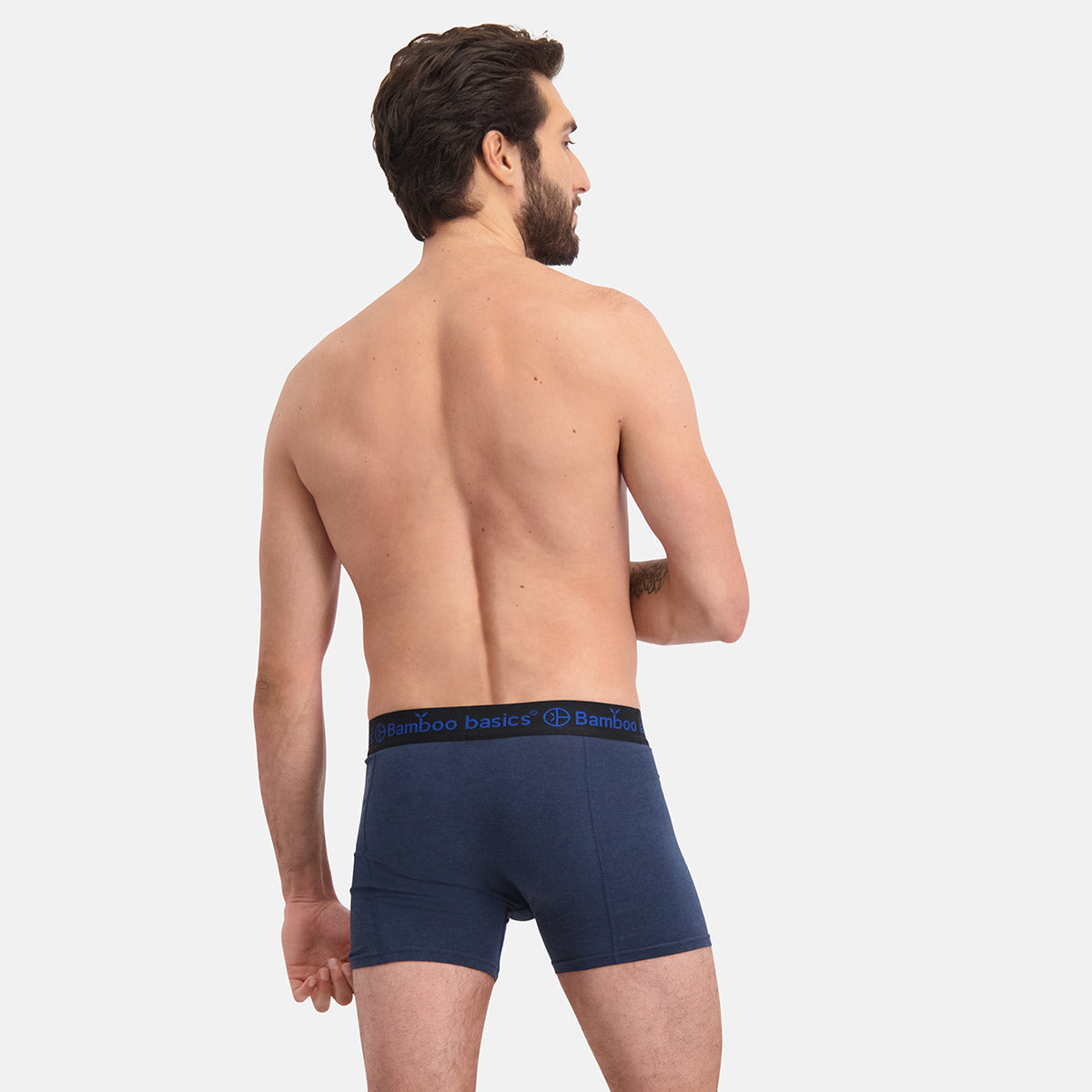 Boxershort RICO 011  Black + Jeans + Blue (3-pack)