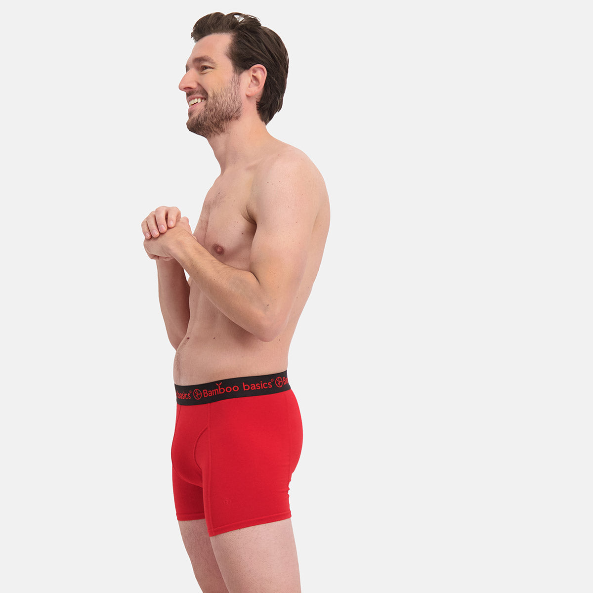 Boxershort RICO 012 – Grey + Blue + Red (3-pack)