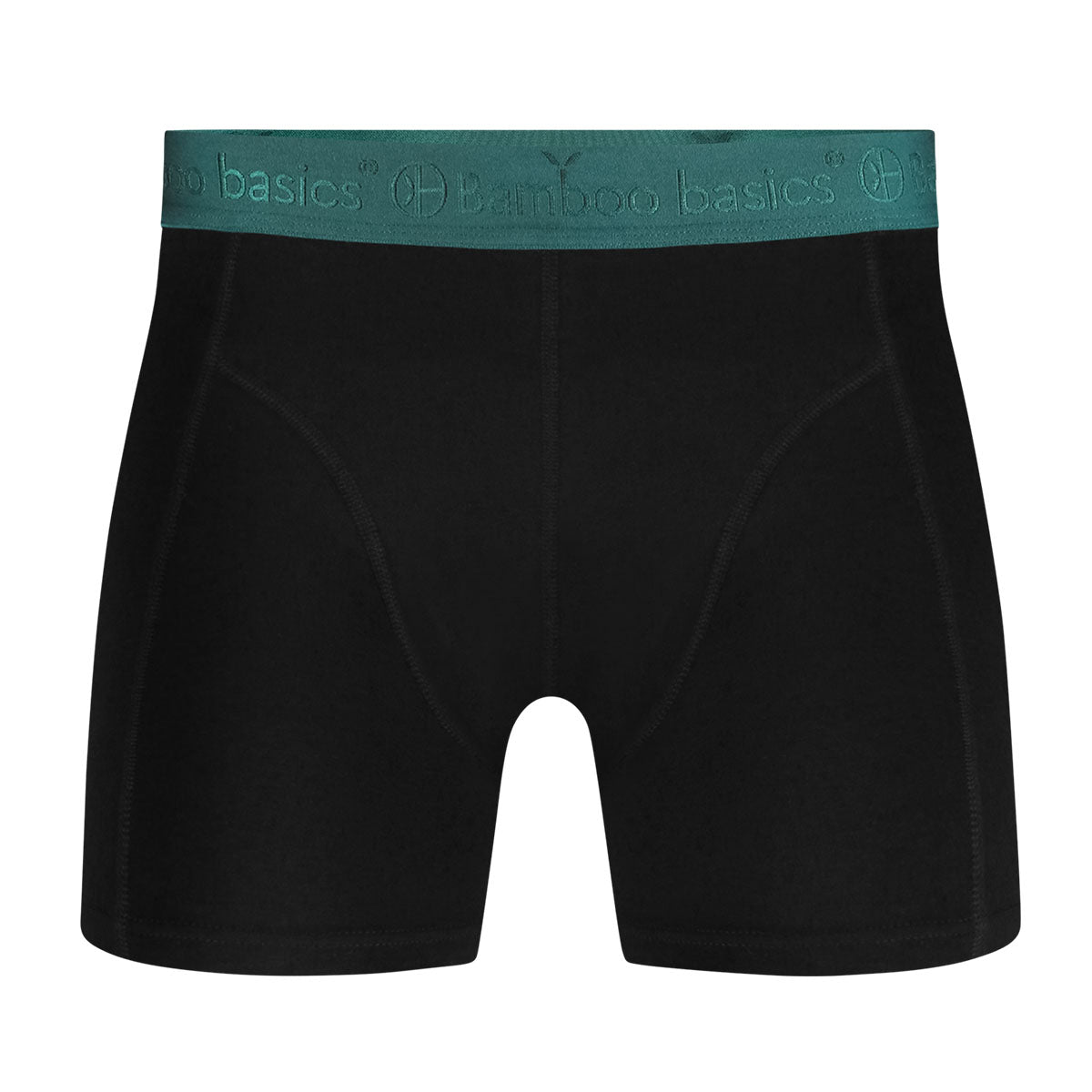 Boxershort RICO 026 – Deep Teal + Black + Deep Teal (3-pack)
