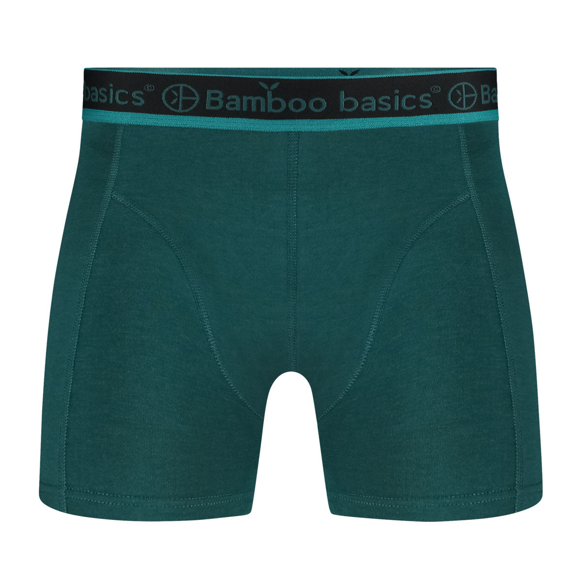 Boxershort RICO 026 – Deep Teal + Black + Deep Teal (3-pack)